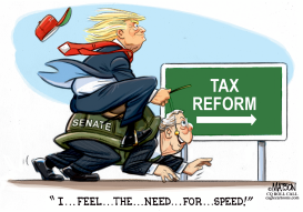 SENATOR MCCONNELL PROMISES SWIFT PASSAGE OF TAX REFORM BILL by RJ Matson