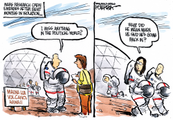 TRAINING FOR MARS by Jeff Koterba