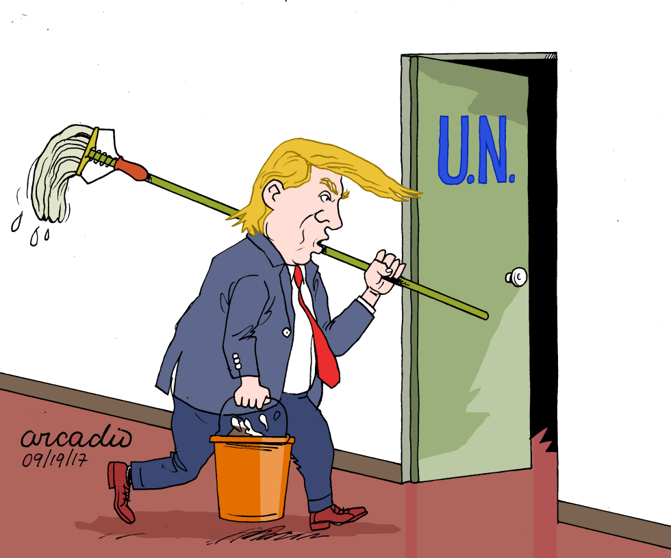  TRUMP AND THE UN by Arcadio Esquivel