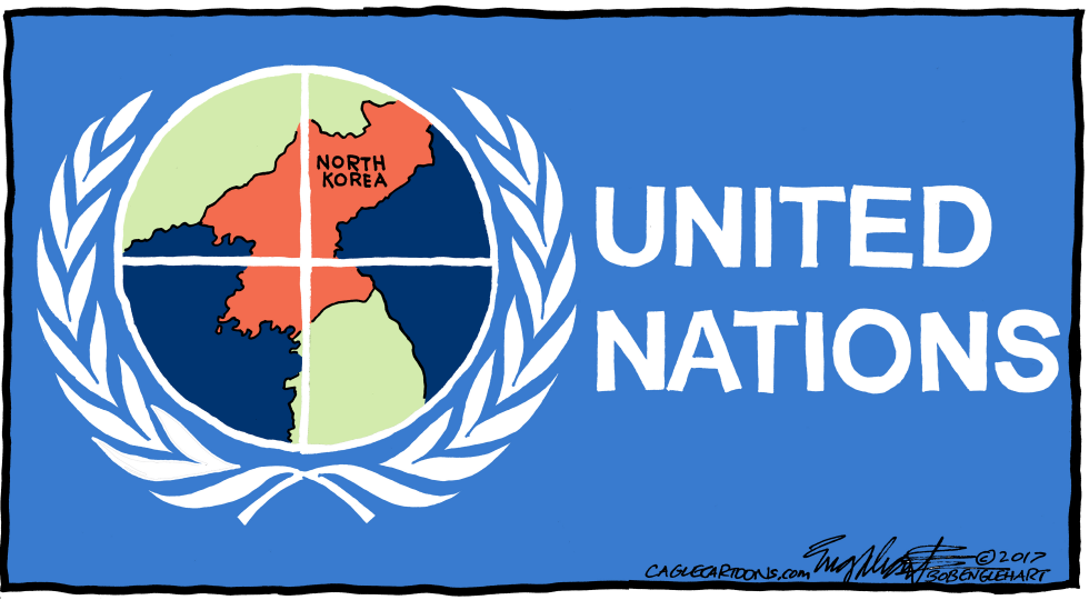  UNITED NATIONS by Bob Englehart