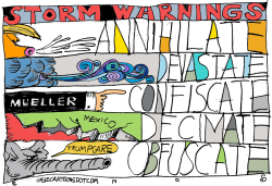 STORM WARNINGS by Randall Enos