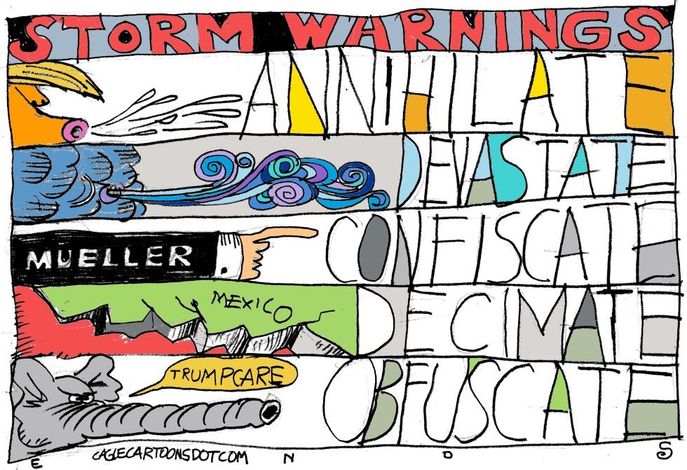  STORM WARNINGS by Randall Enos