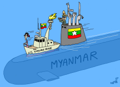 NEW BURMESE CIVILIAN GOVERNMENT by Stephane Peray