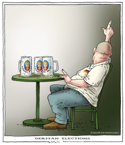 GERMAN ELECTIONS by Joep Bertrams