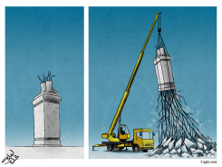 REMOVING THE DICTATORSHIP by Osama Hajjaj