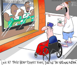 NFL TAKES A KNEE by Gary McCoy