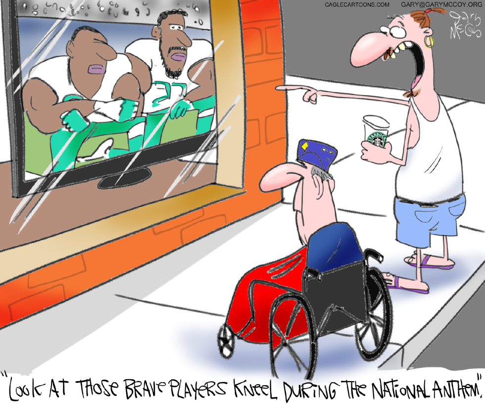  NFL TAKES A KNEE by Gary McCoy