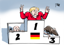 MERKEL 4 by Tom Janssen