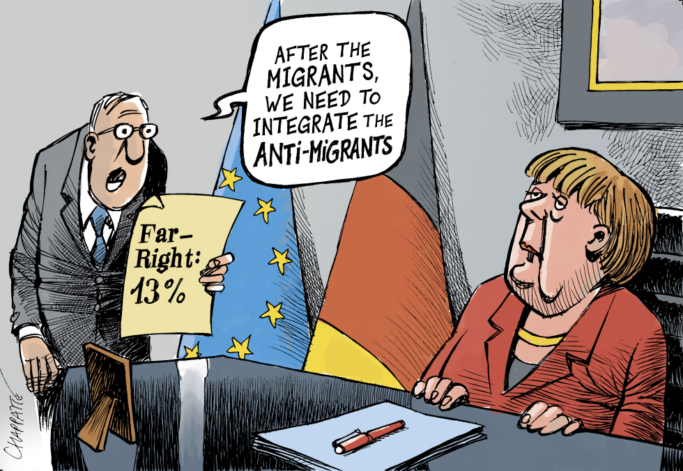  FAR-RIGHT SURGE IN GERMANY by Patrick Chappatte