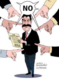 MADURO'S CONSTITUENT by Arcadio Esquivel