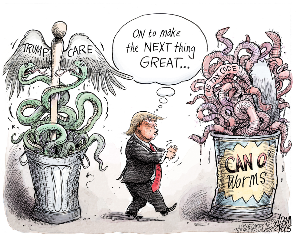  TAX REFORM by Adam Zyglis