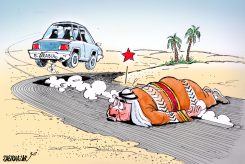 SAUDI ARABIA LETS WOMEN DRIVE by Sabir Nazar