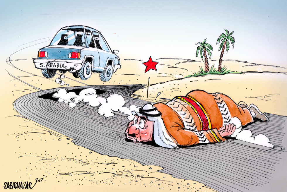  SAUDI ARABIA LETS WOMEN DRIVE by Sabir Nazar