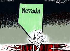 VEGAS SHOOTING by Milt Priggee