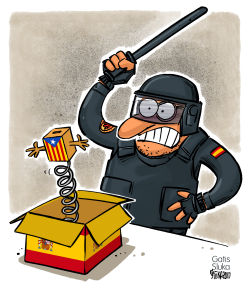 CATALONIA REFERENDUM by Gatis Sluka