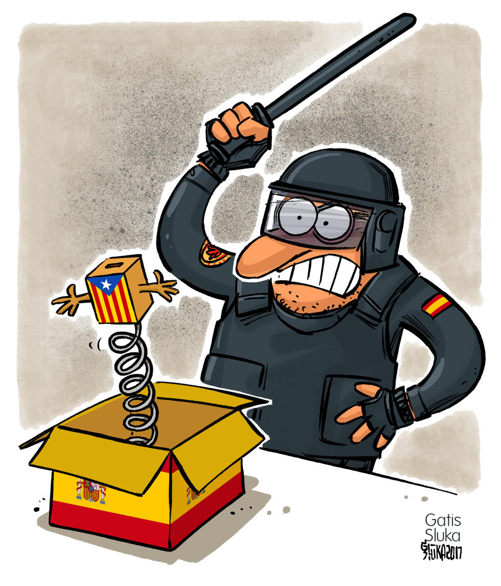  CATALONIA REFERENDUM by Gatis Sluka