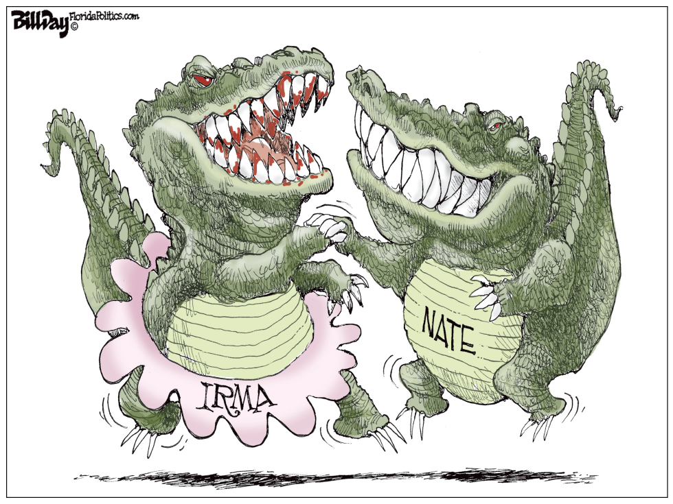  IRMA AND NATE by Bill Day