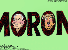 MORON by Milt Priggee