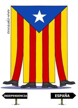 EL DILEMA DE CATALUñA by Arcadio Esquivel