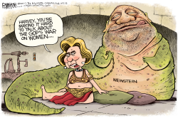 HARVEY THE HUTT by Rick McKee