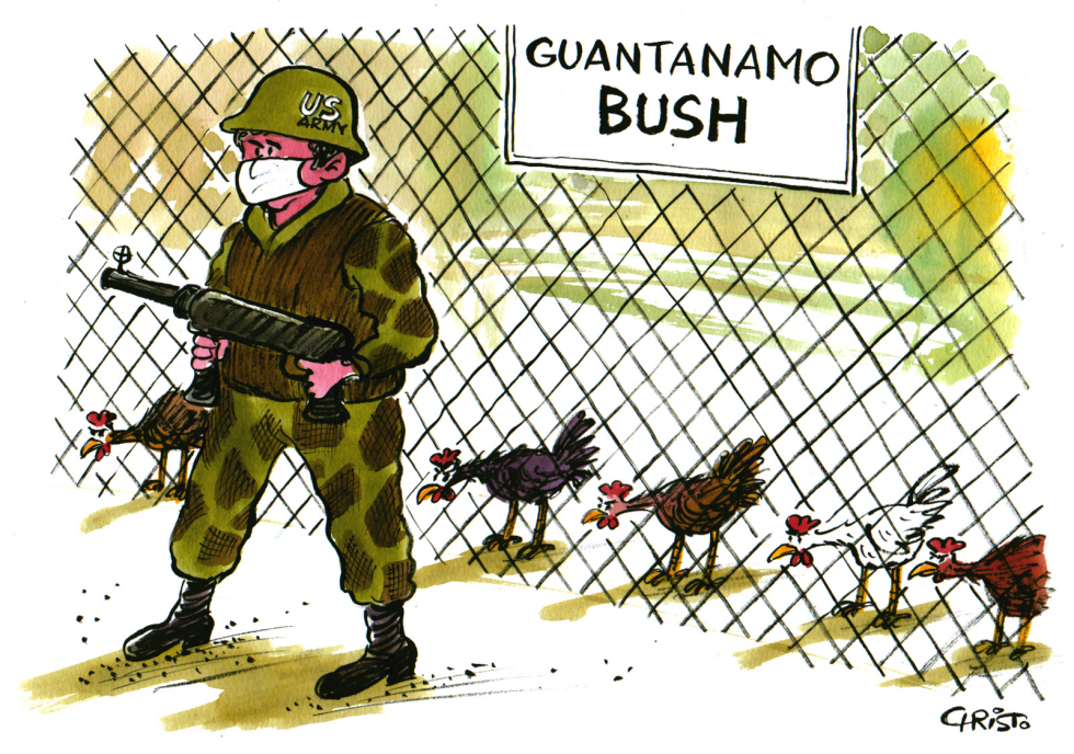  GUANTANAMO BUSH  by Christo Komarnitski