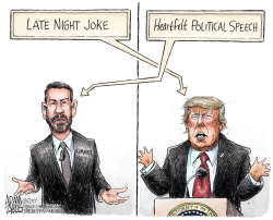 JIMMY KIMMEL by Adam Zyglis