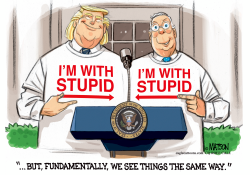 TRUMP AND MCCONNELL HAVE MEETING OF THE MINDS by RJ Matson