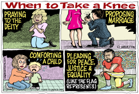 WHEN TO TAKE A KNEE by Wolverton