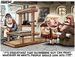 GUTENBERG BABBLE by Steve Sack