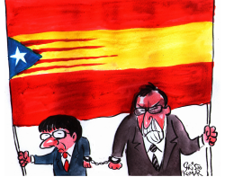 SPAIN AND CATALONIA INDEPENDENCE by Christo Komarnitski