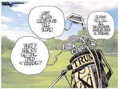 GOLF GAME LIES by Bill Day