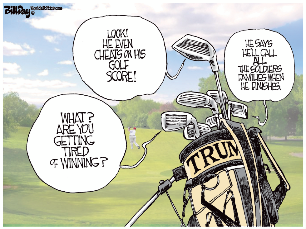  GOLF GAME LIES by Bill Day