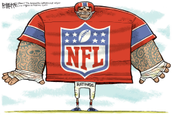 NFL RATINGS by Rick McKee