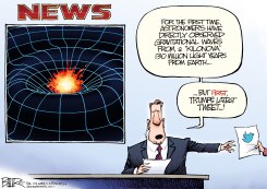 GRAVITATIONAL WAVES by Nate Beeler