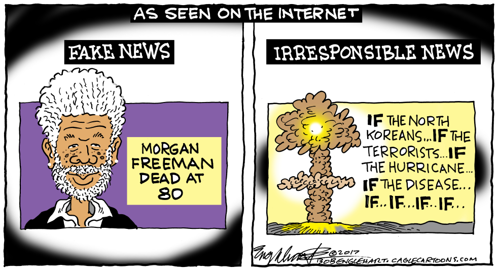  FAKE NEWS by Bob Englehart