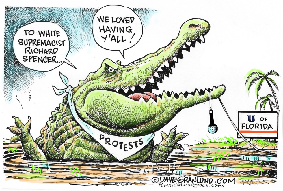  SPENCER HATE SPEECH U OF FORIDA by Dave Granlund