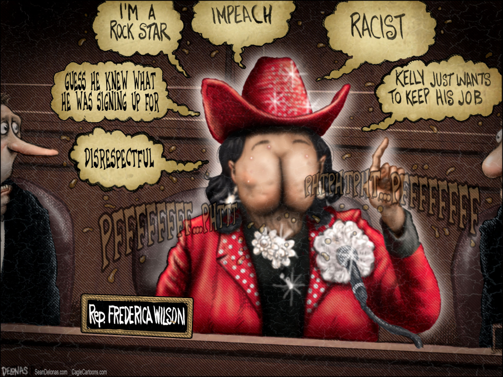  TRUMP -SOLDIER -FREDERICA WILSON by Sean Delonas