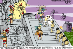 GOD-FEARING GOVERNMENT by Pat Bagley