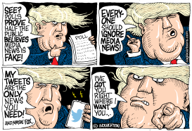 FAKE NEWS TRUMP by Wolverton