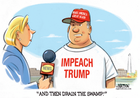 MAKE AMERICA GREAT AGAIN IMPEACH TRUMP by RJ Matson