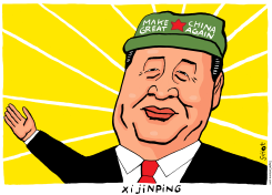 CHINESE PARTY LEADER XI JINPING by Schot