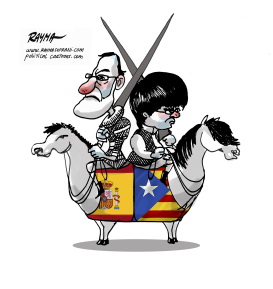 CATALONIA VS SPAIN by Rayma Suprani