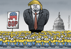 TRUMP AND THE GOP by Patrick Chappatte