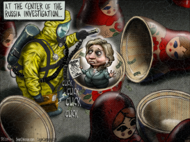 HILLARY CLINTON RUSSIA URANIUM by Sean Delonas