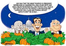 THE GREAT PUMPKIN PRESIDENT by RJ Matson