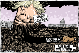 TRUMP'S COFFEE GOPHERP by Wolverton