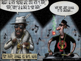 PUFF DADDY SEAN COMBS NAME CHANGE by Sean Delonas