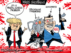 MASS SHOOTING by David Fitzsimmons