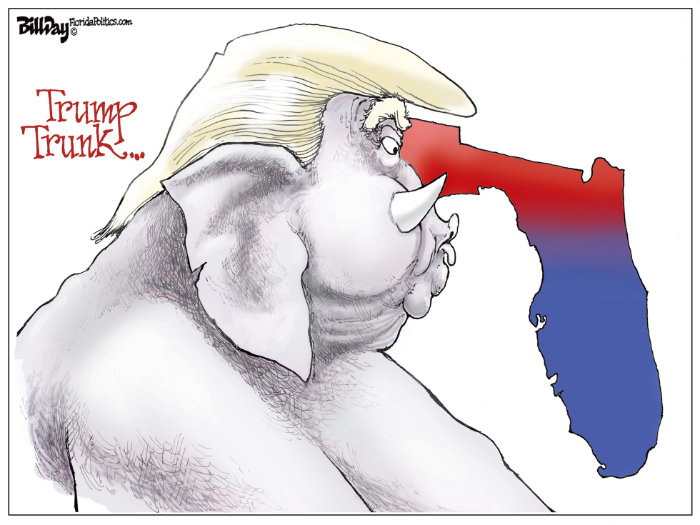  FLORIDA TRUMP TRUNK by Bill Day