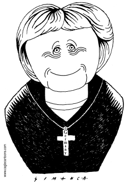 ANGELA MERKEL by Arcadio Esquivel